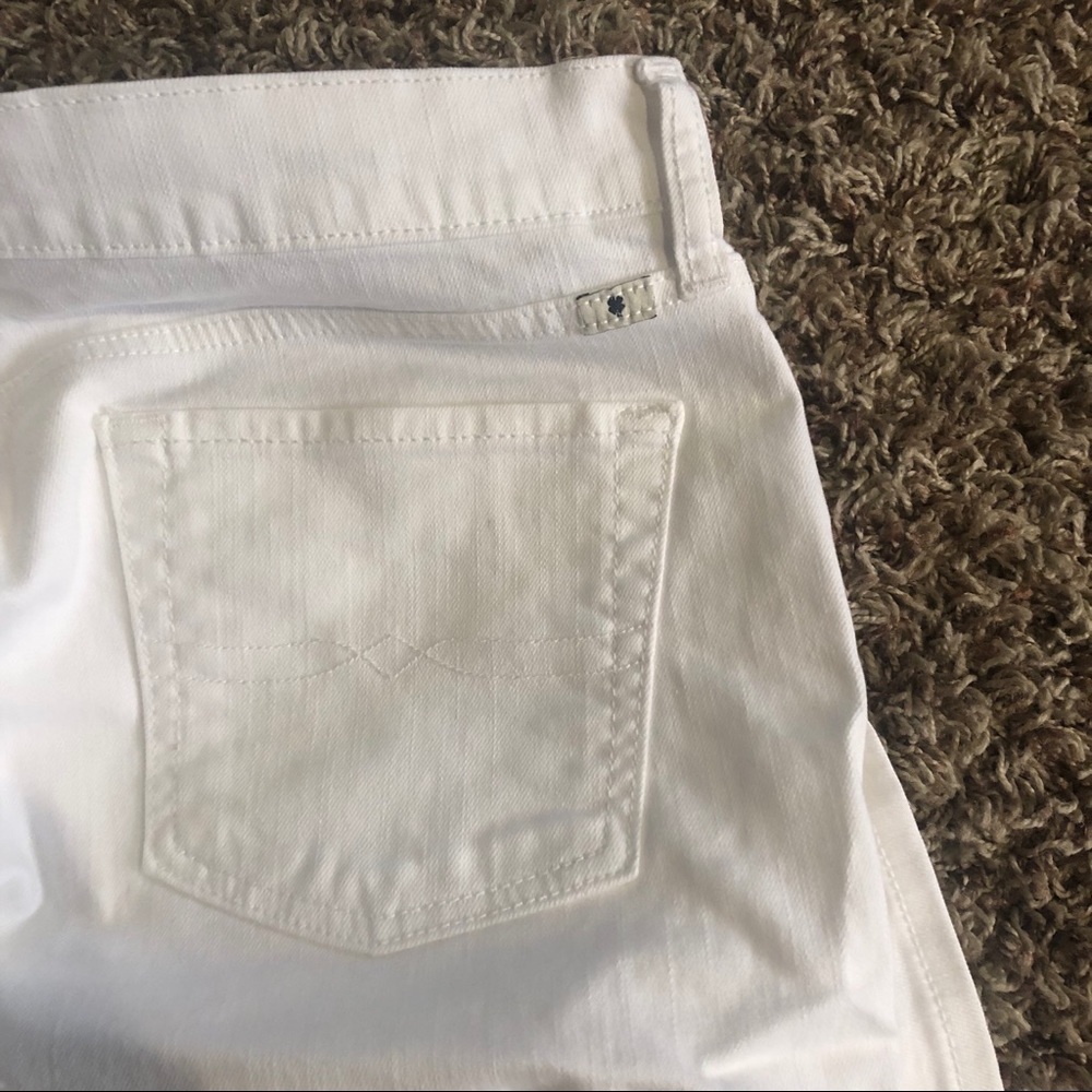 White Lucky Brand Bermuda Shorts